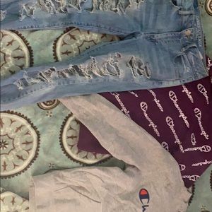 Champion sweaters and bottom